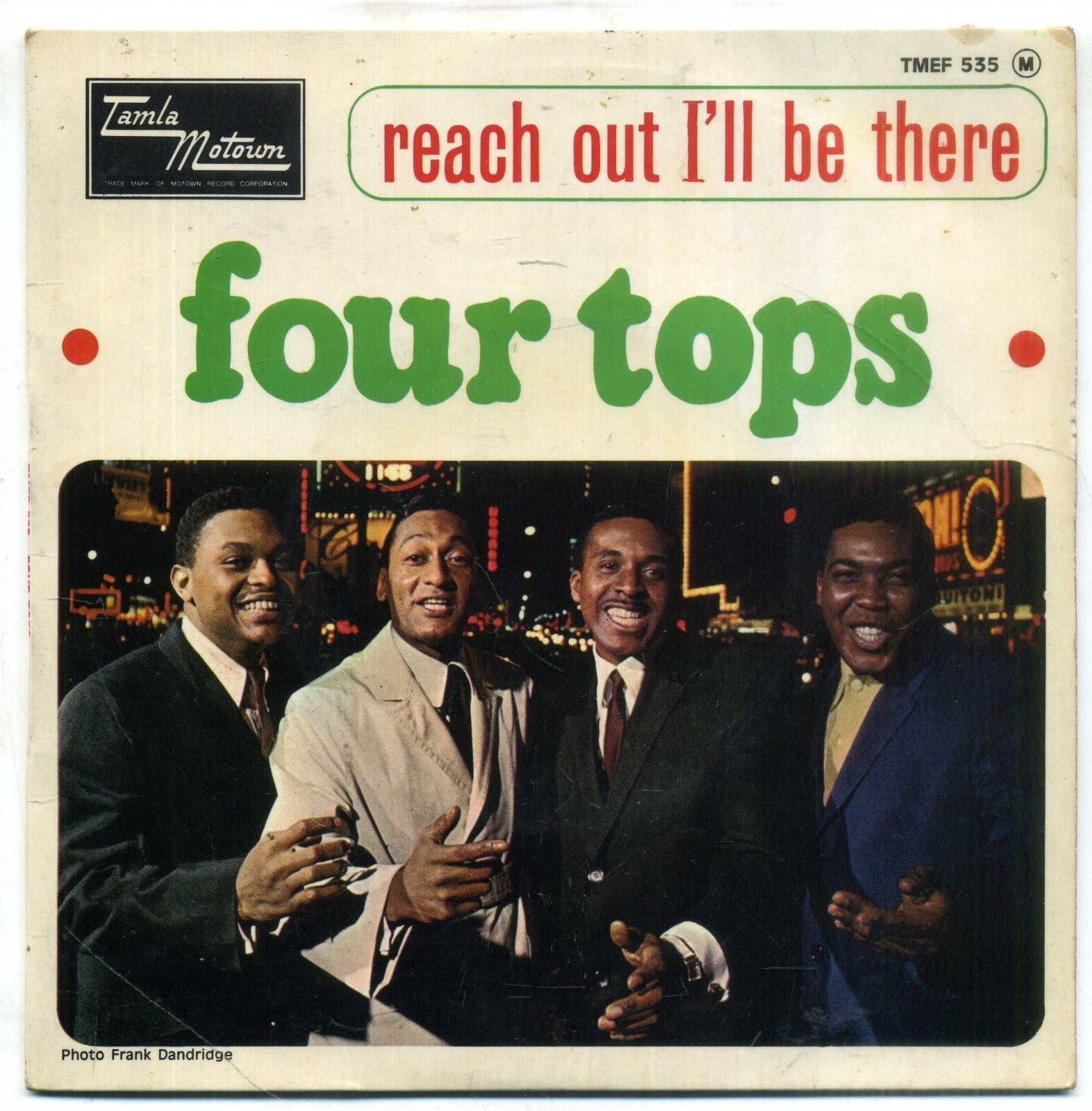 Four Tops Reach Out I'll Be There Poster Background