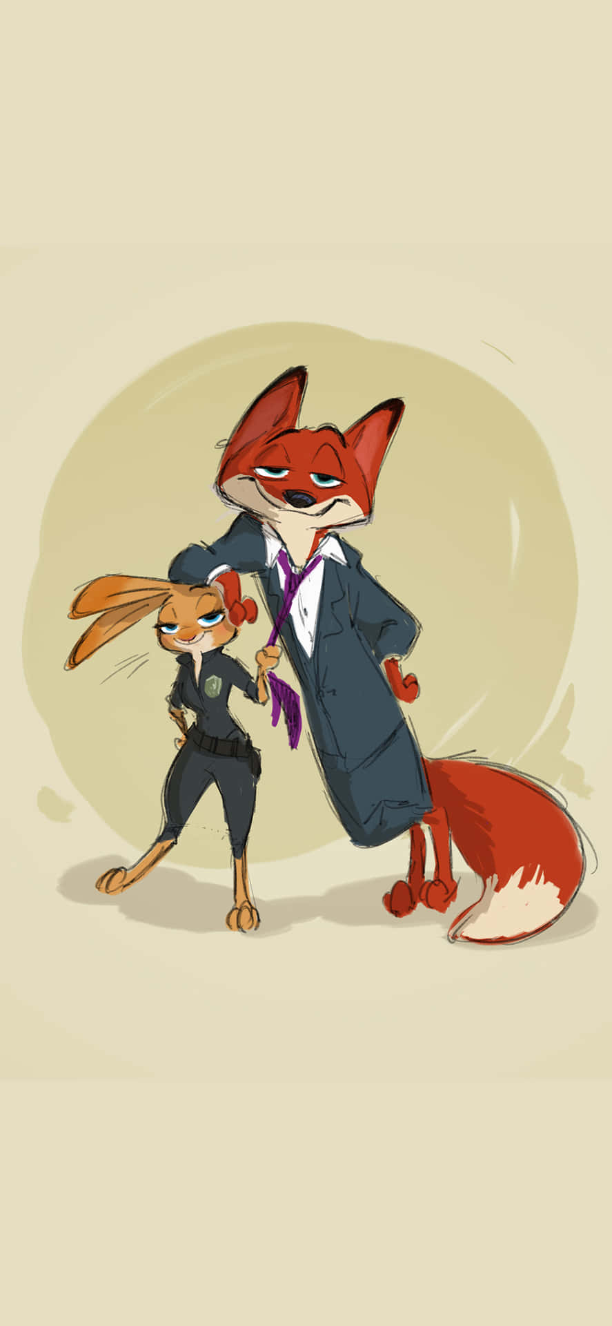 Fox And Foxes By Sassy Background