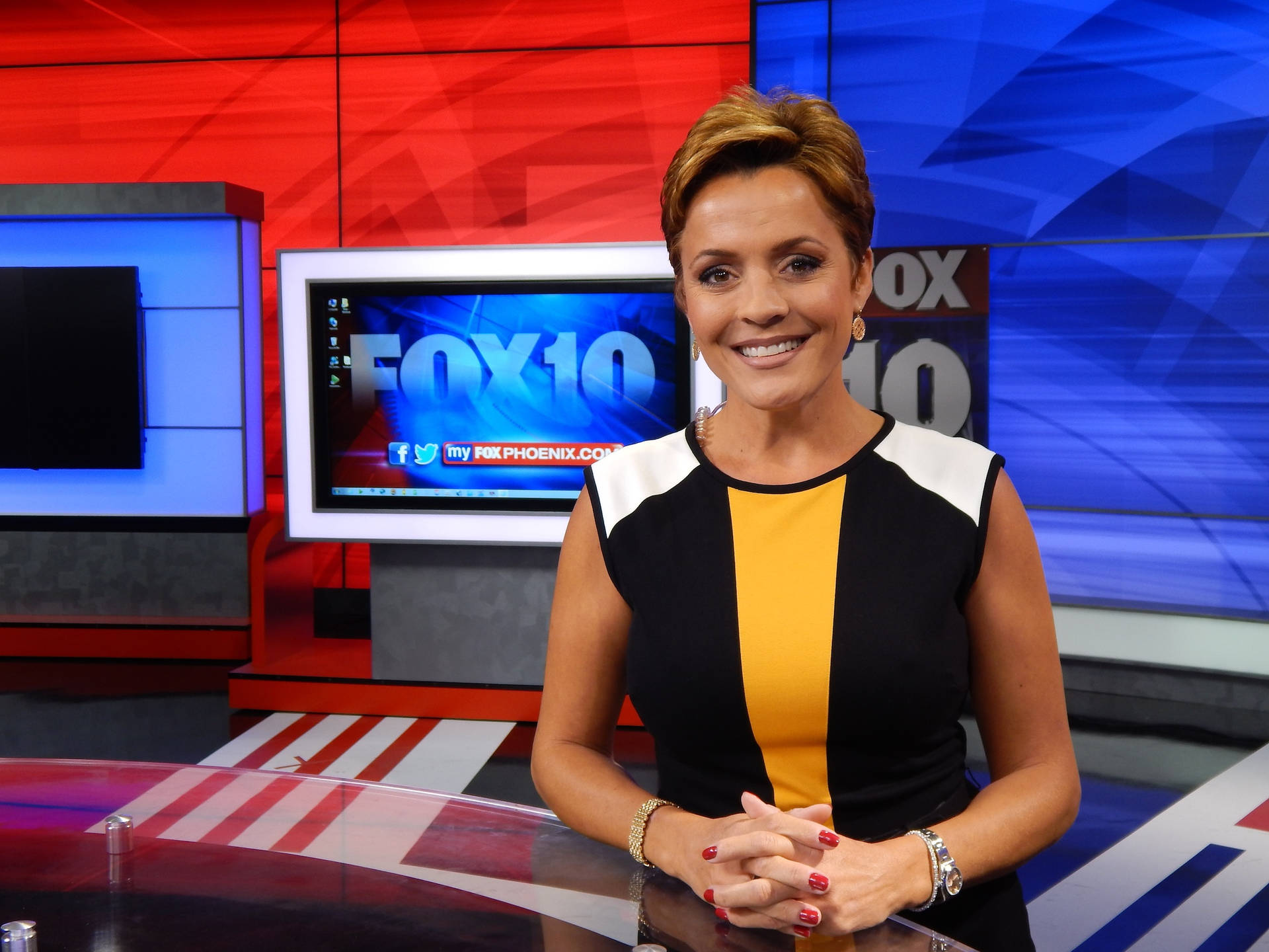 Fox News Anchor Kari Lake Background
