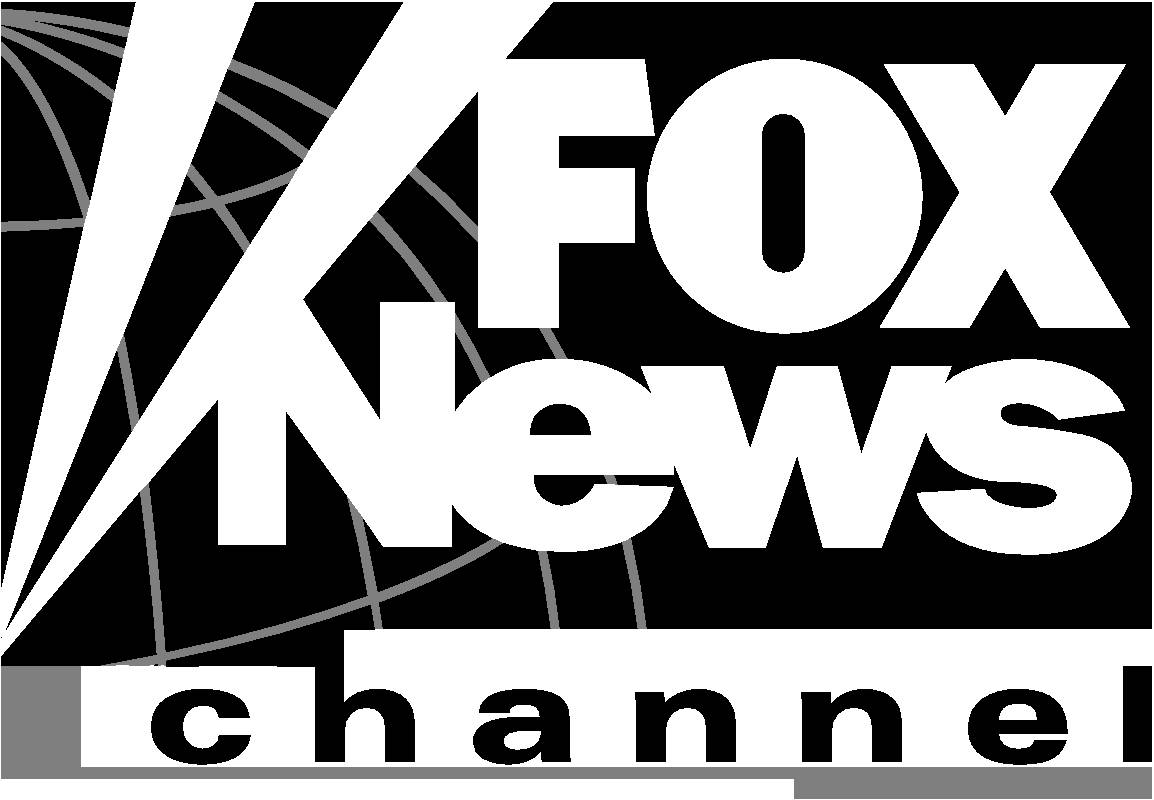 Fox News Channel Monochrome Logo Background