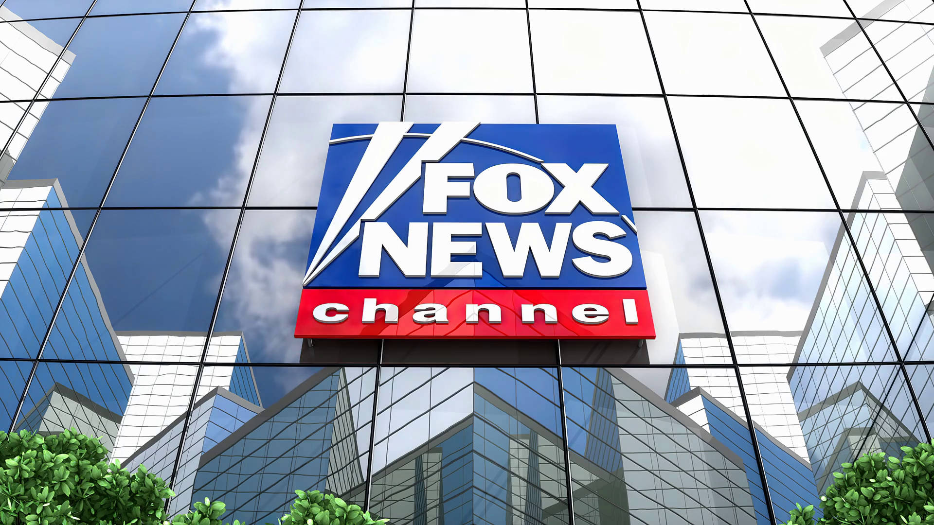 Fox News Channel Wall Signage Background