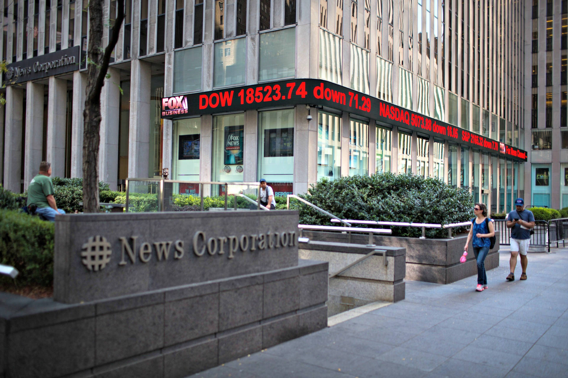 Fox News Corporation Building Background
