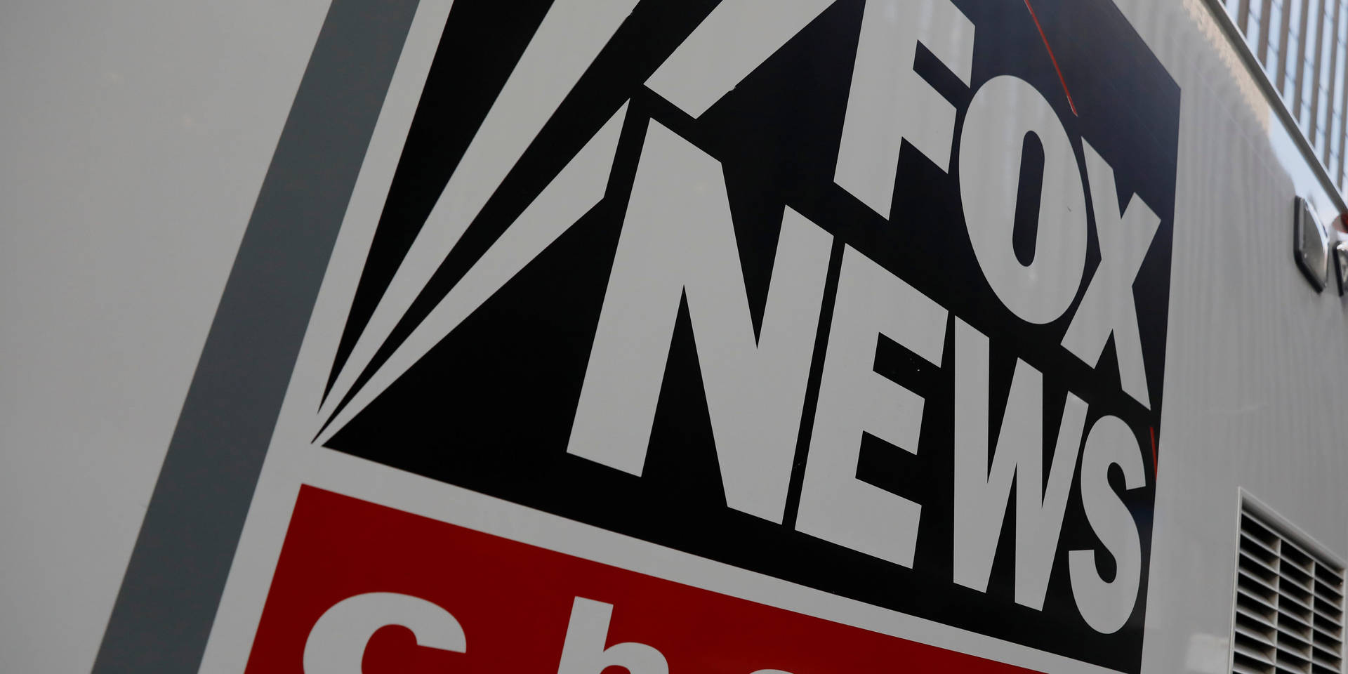 Fox News Sign On Vehicle