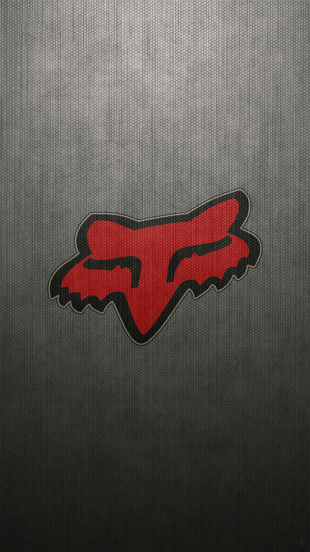 Fox Racing Logo On A Black Background