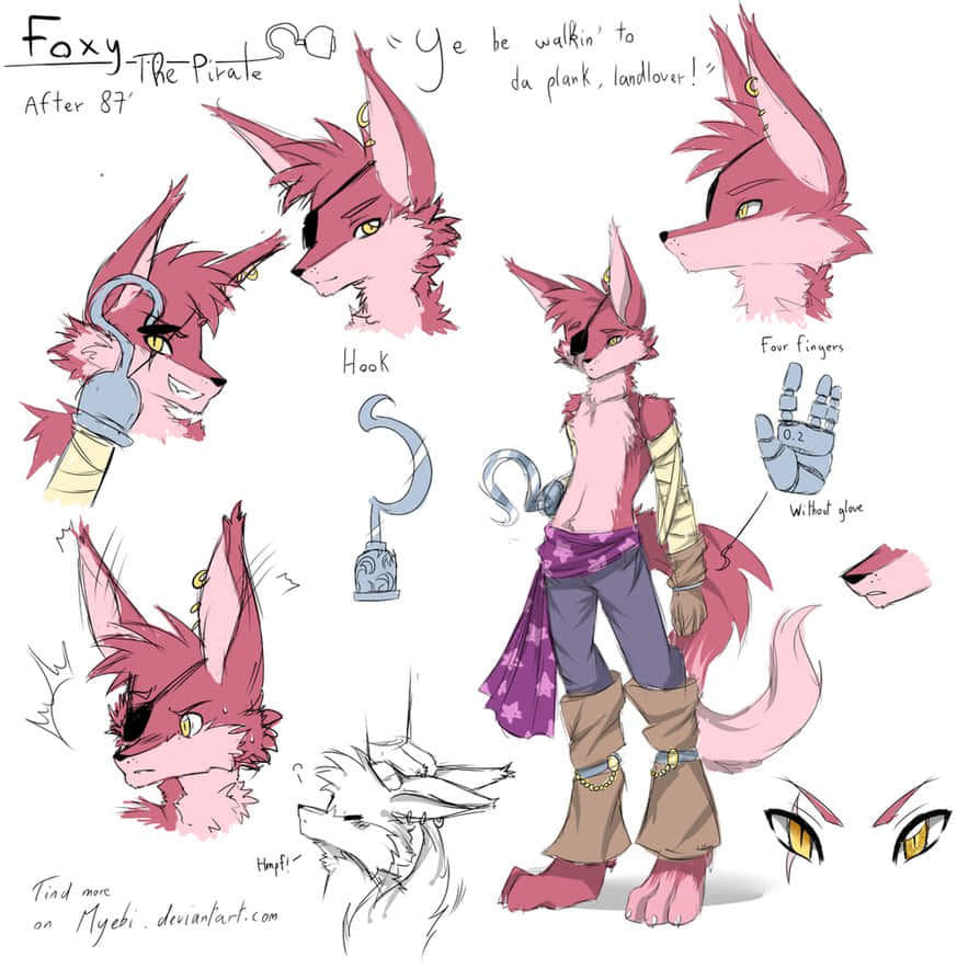 Fox The Fox By Sassyfox Background