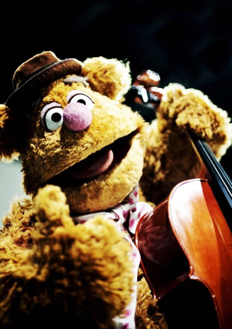 Fozzie Bear Violin Background