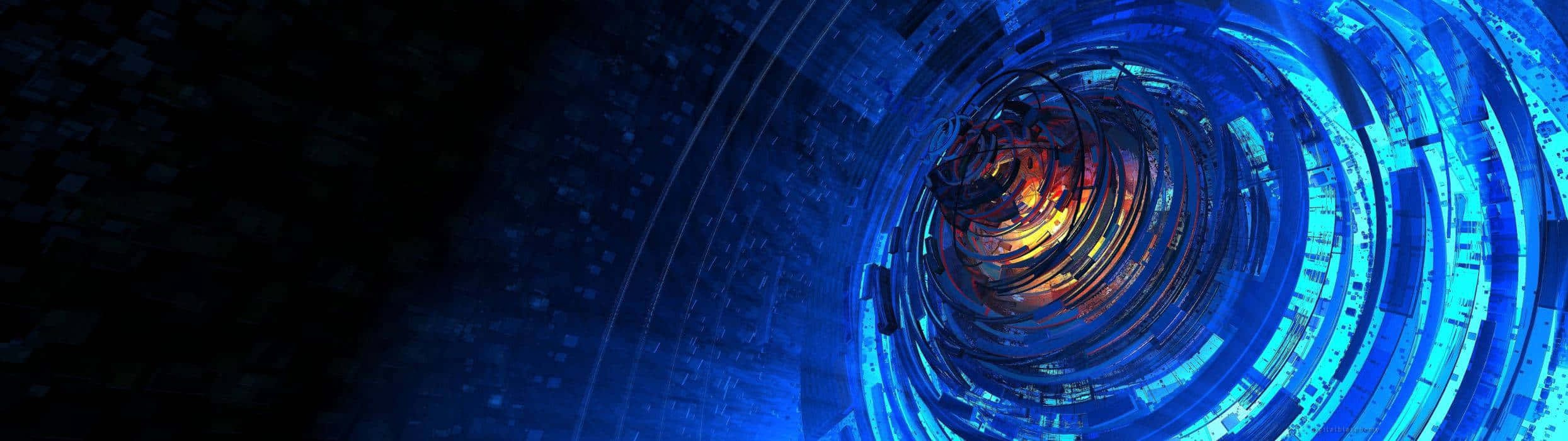 Fragile Tech Core Background