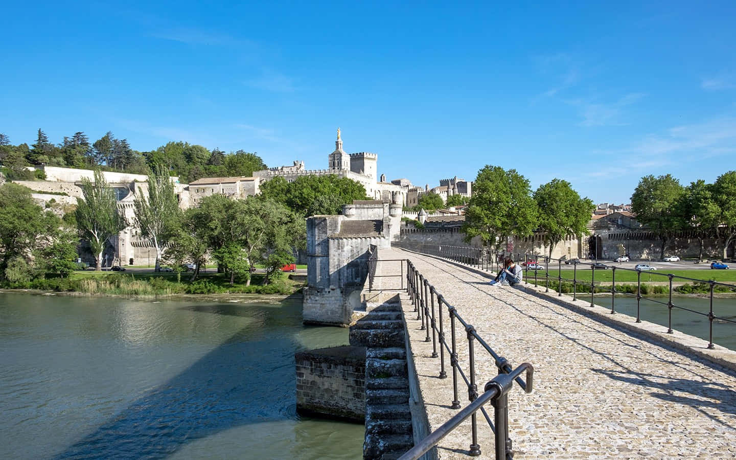 France Vacations Avignon Business Travel Background