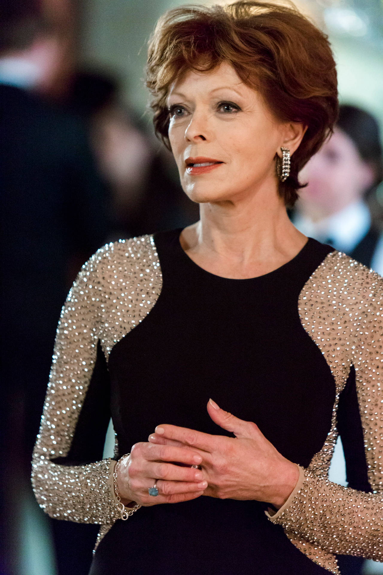 Frances Fisher Glittery Dress