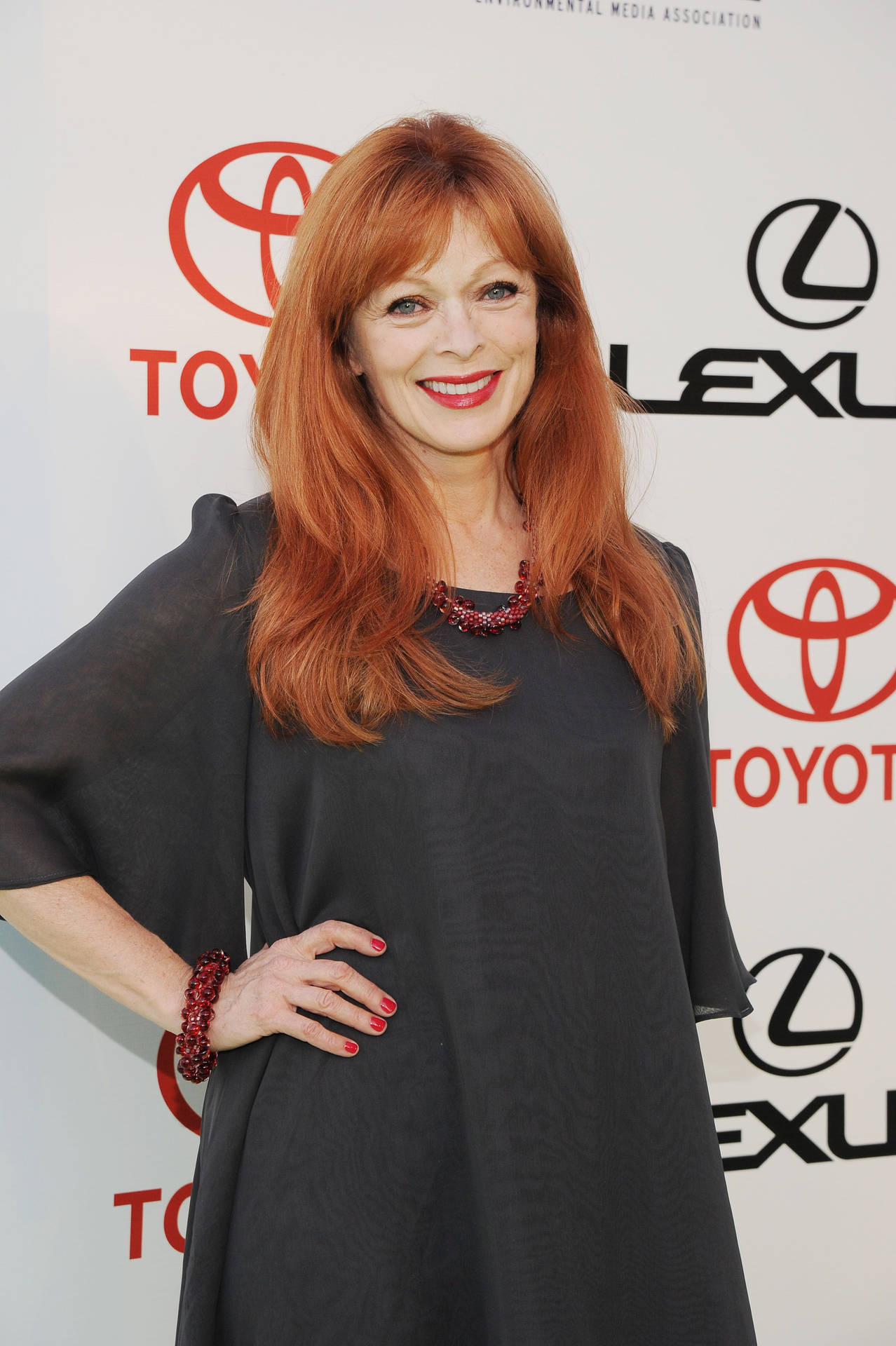 Frances Fisher Posing