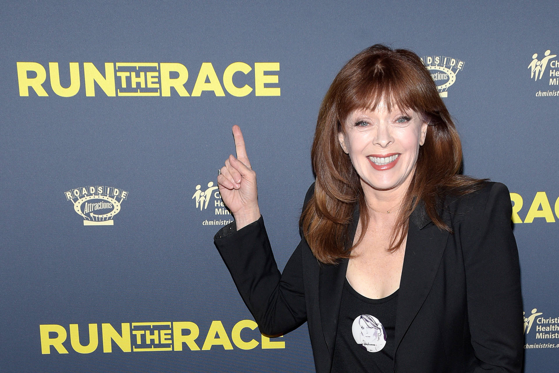 Frances Fisher Run The Race Background