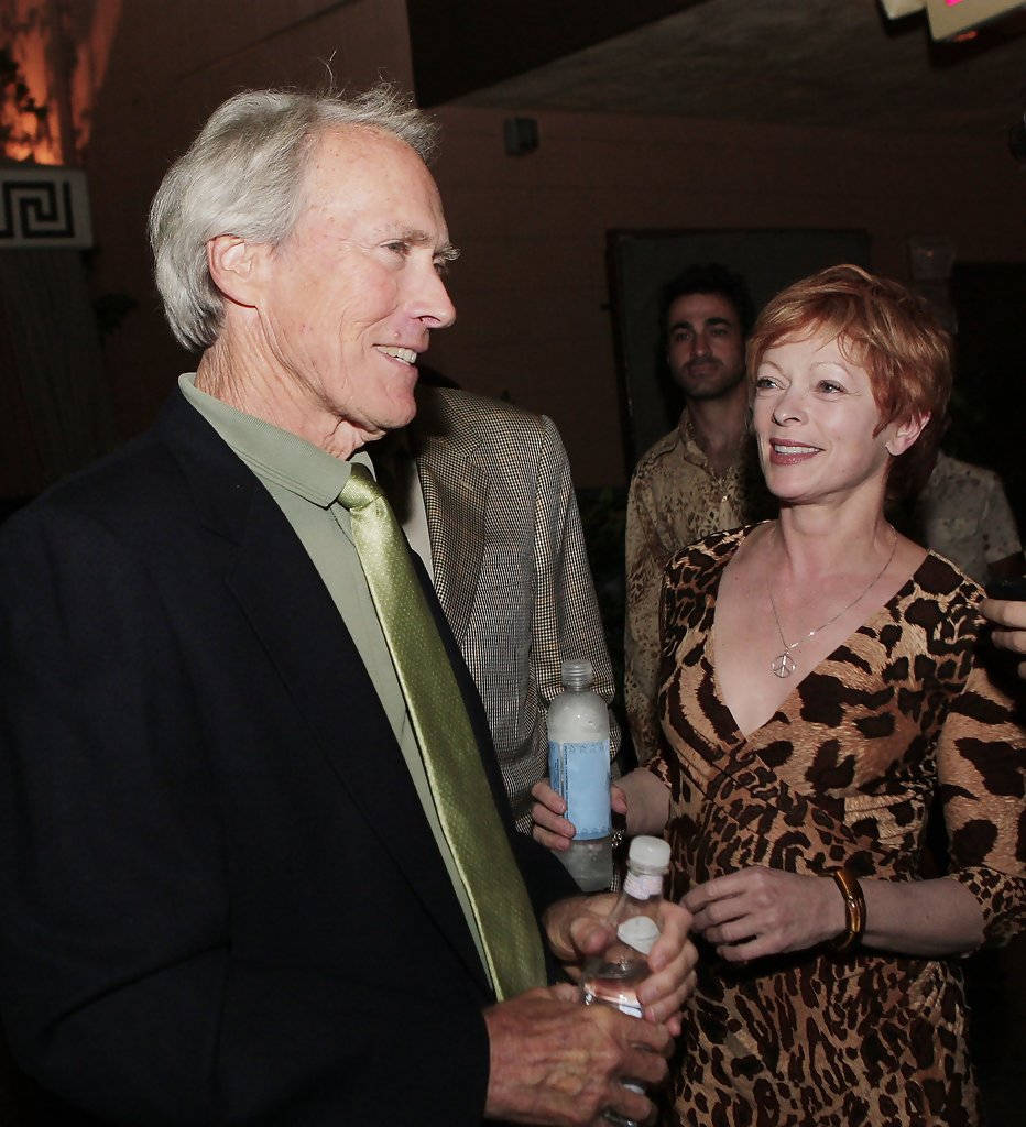 Frances Fisher With A Man