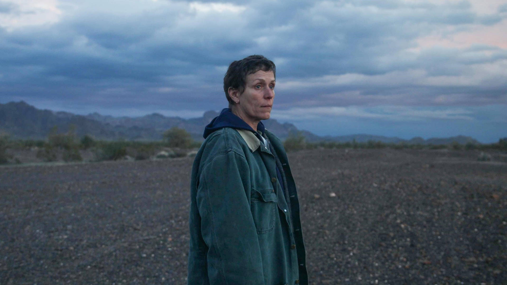 Frances Mcdormand As Fern In Nomadland Background