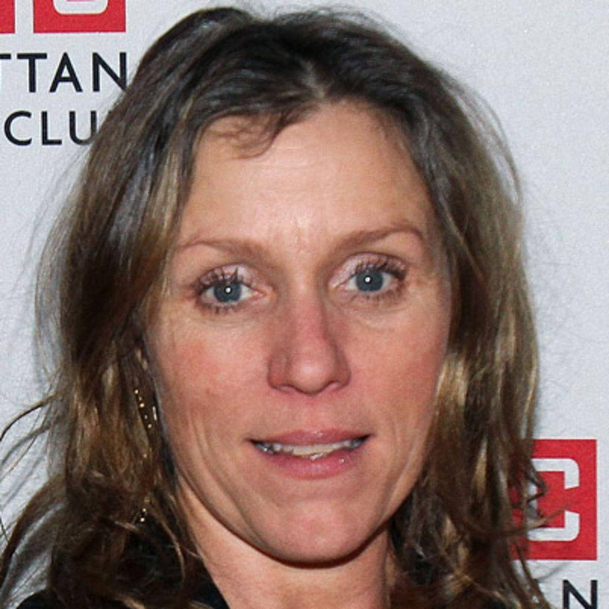 Frances Mcdormand Good People Opening Night Party