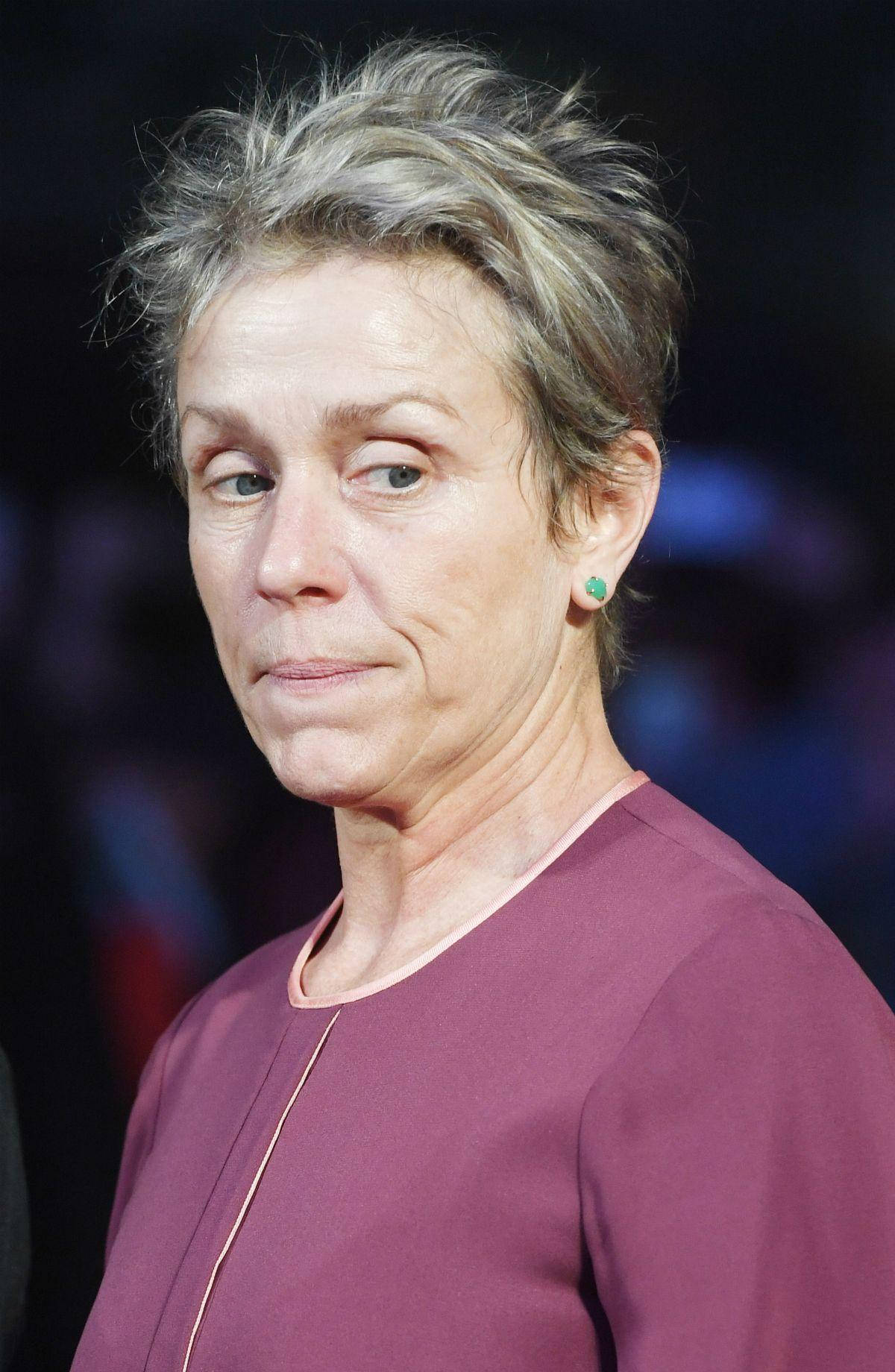 Frances Mcdormand In 61st Bfi London Film Festival Background