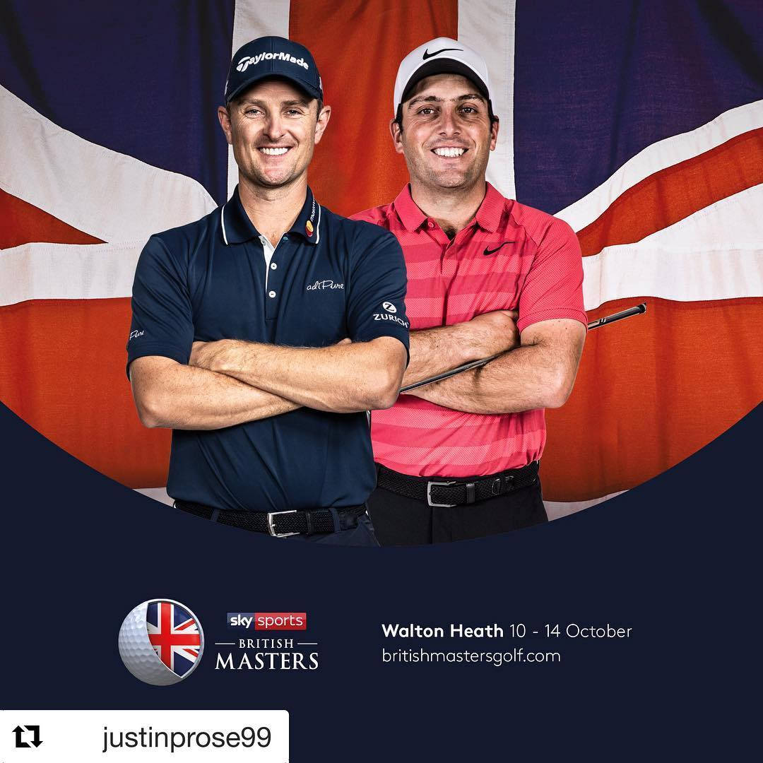 Francesco Molinari And Justin Rose