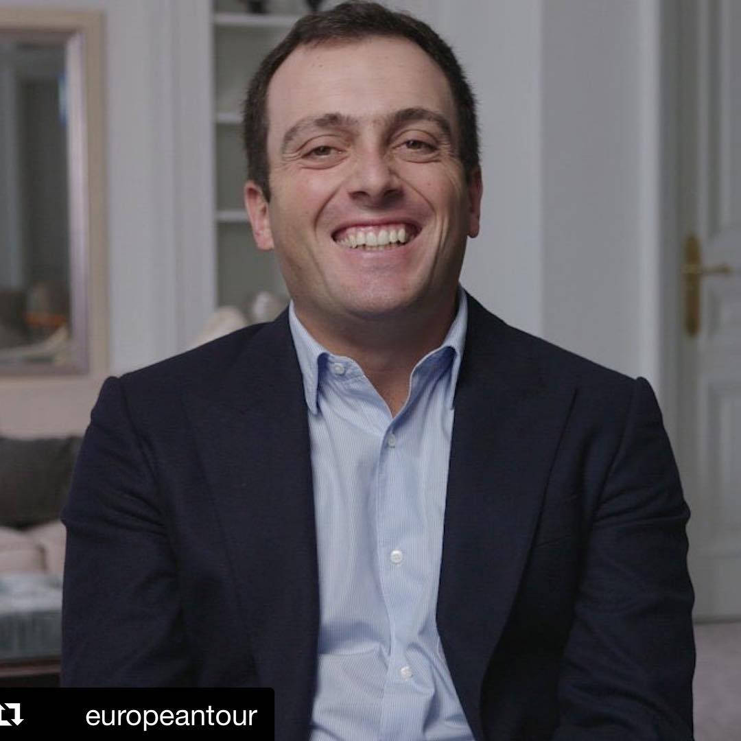 Francesco Molinari Smiling Widely