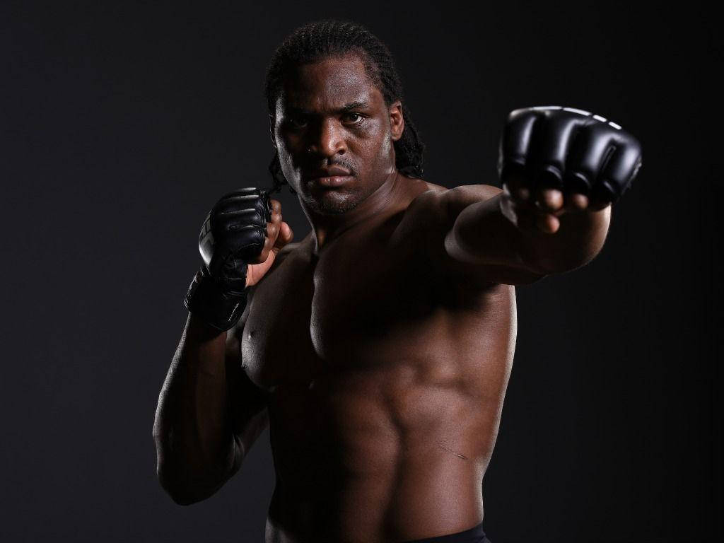 Francis Ngannou Posed Punch