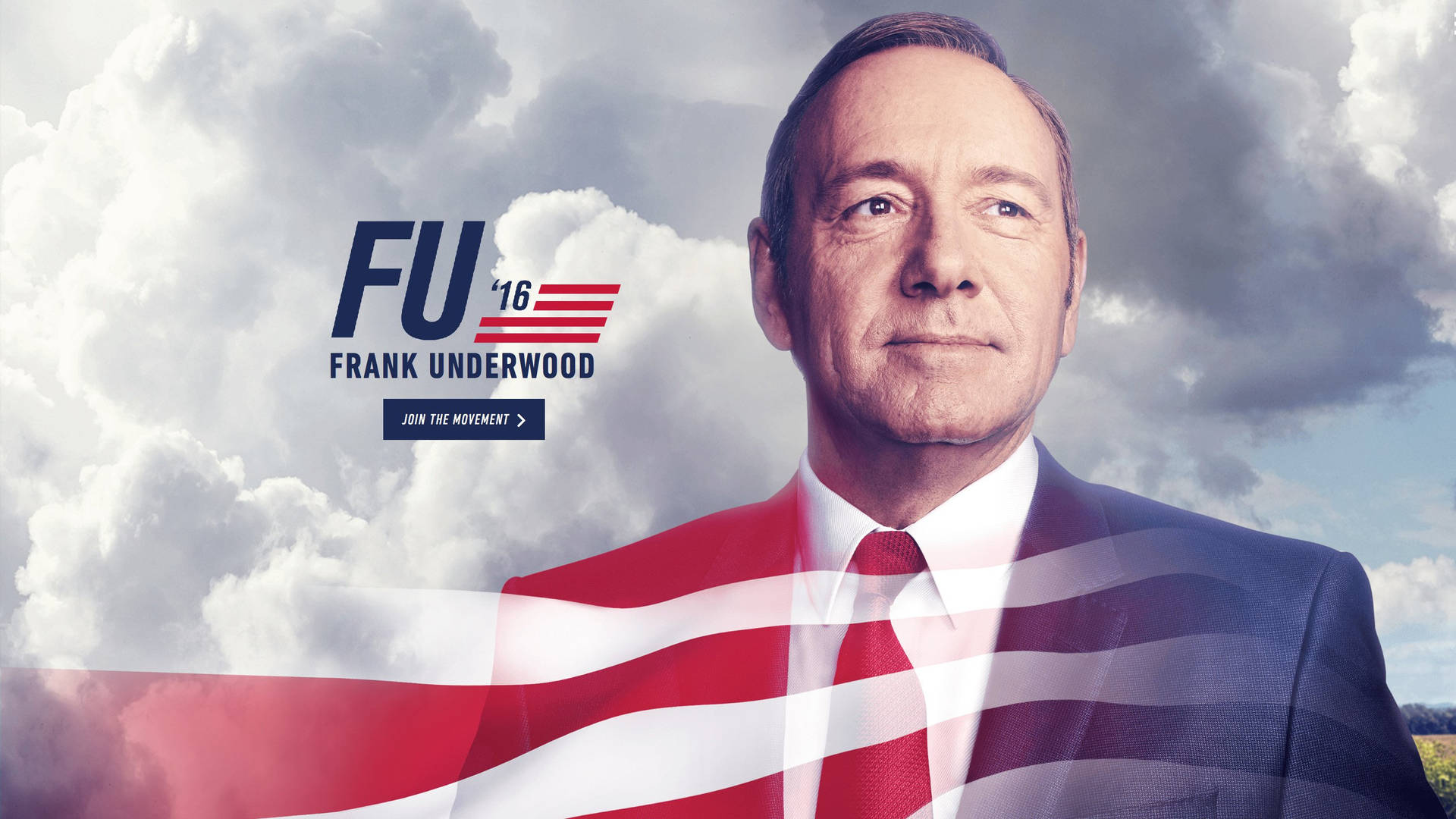 Francis Underwood Of House Of Cards Fanart Background