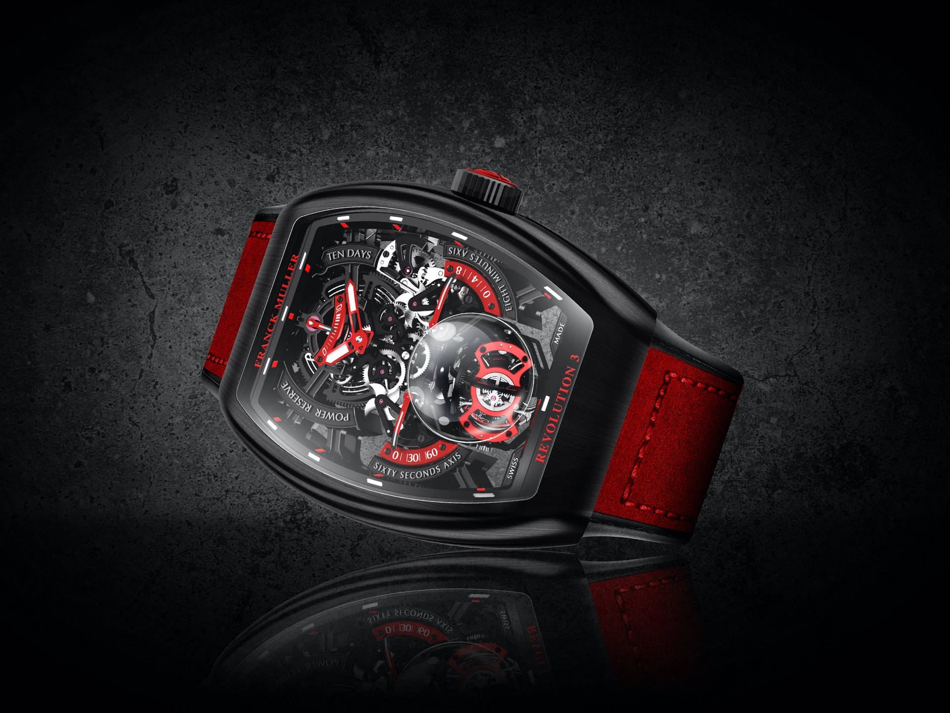 Franck Muller Black Red