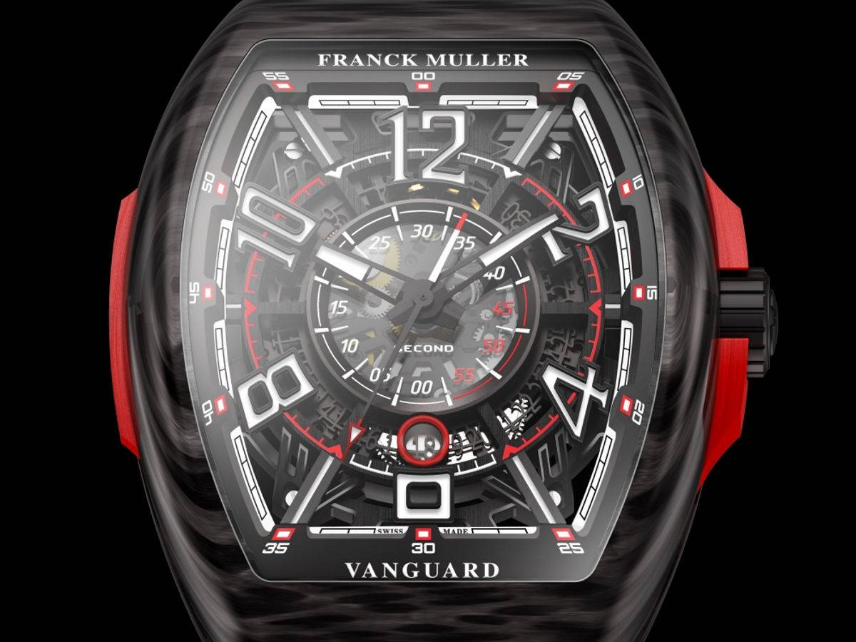 Franck Muller Red Background