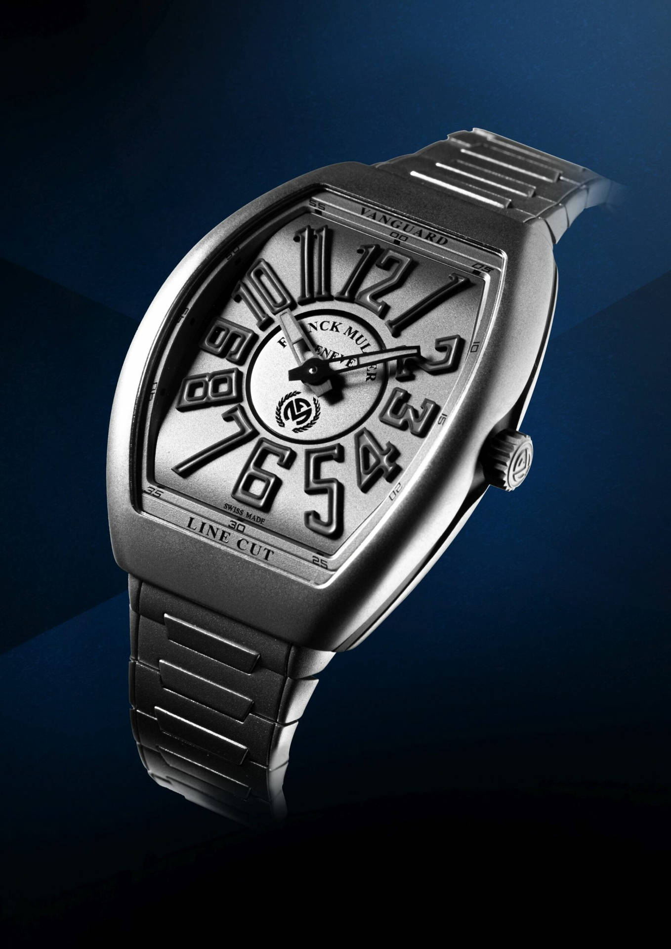 Franck Muller Silver Background