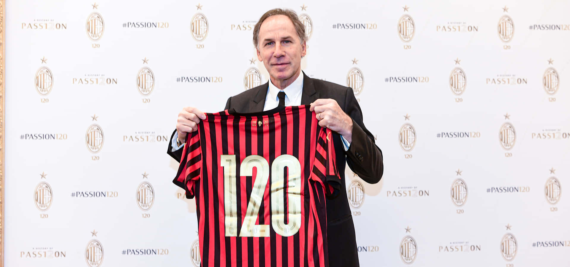 Franco Baresi Ac Milan Passion 120 Background