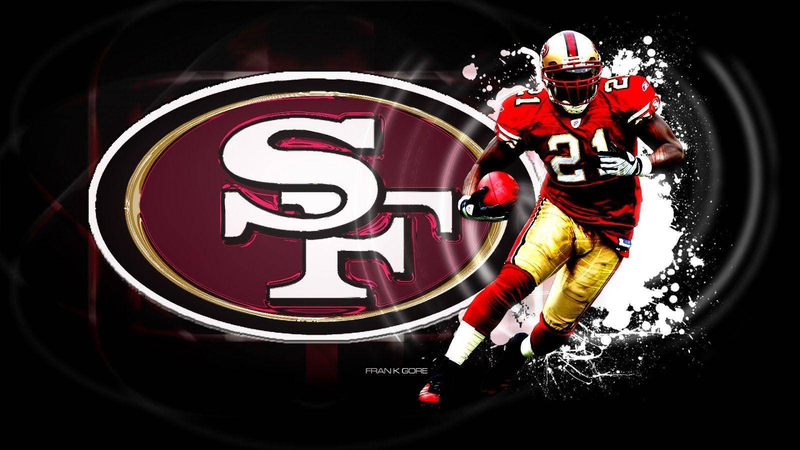 Frank Gore 49ers Poster Background