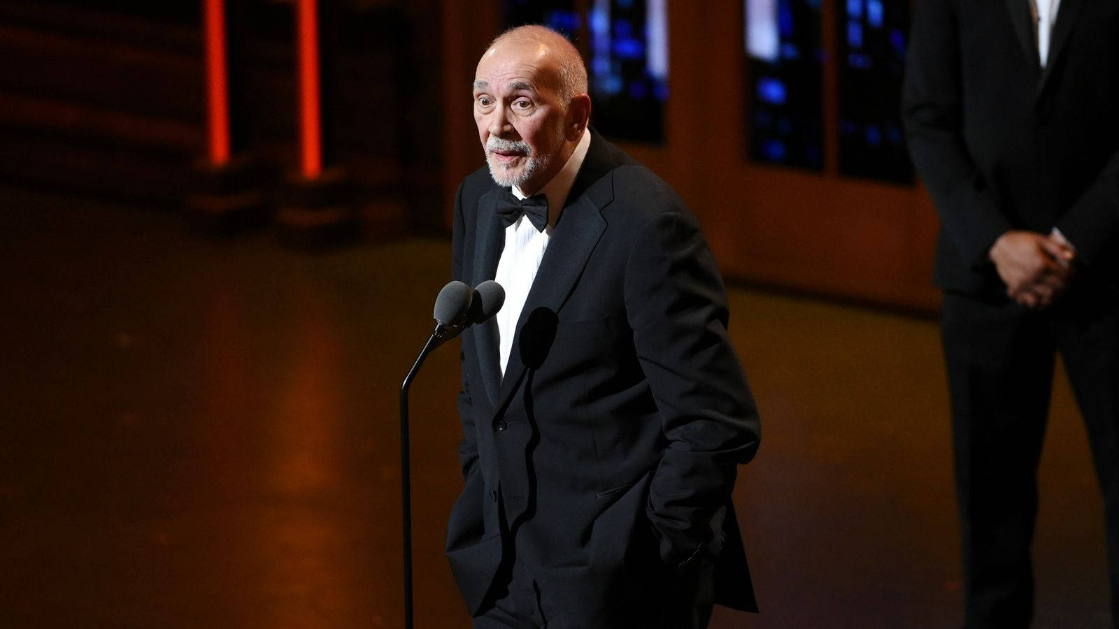 Frank Langella At The Tony Awards Background