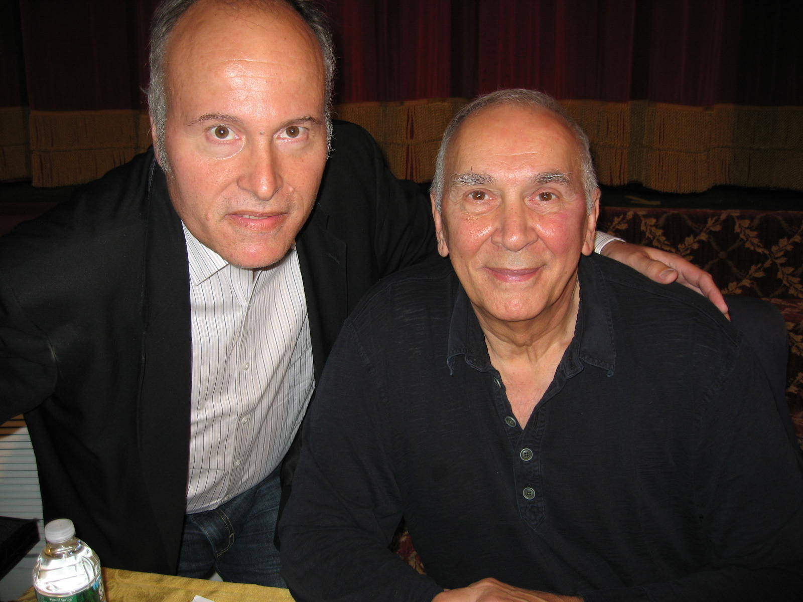 Frank Langella With A Friend