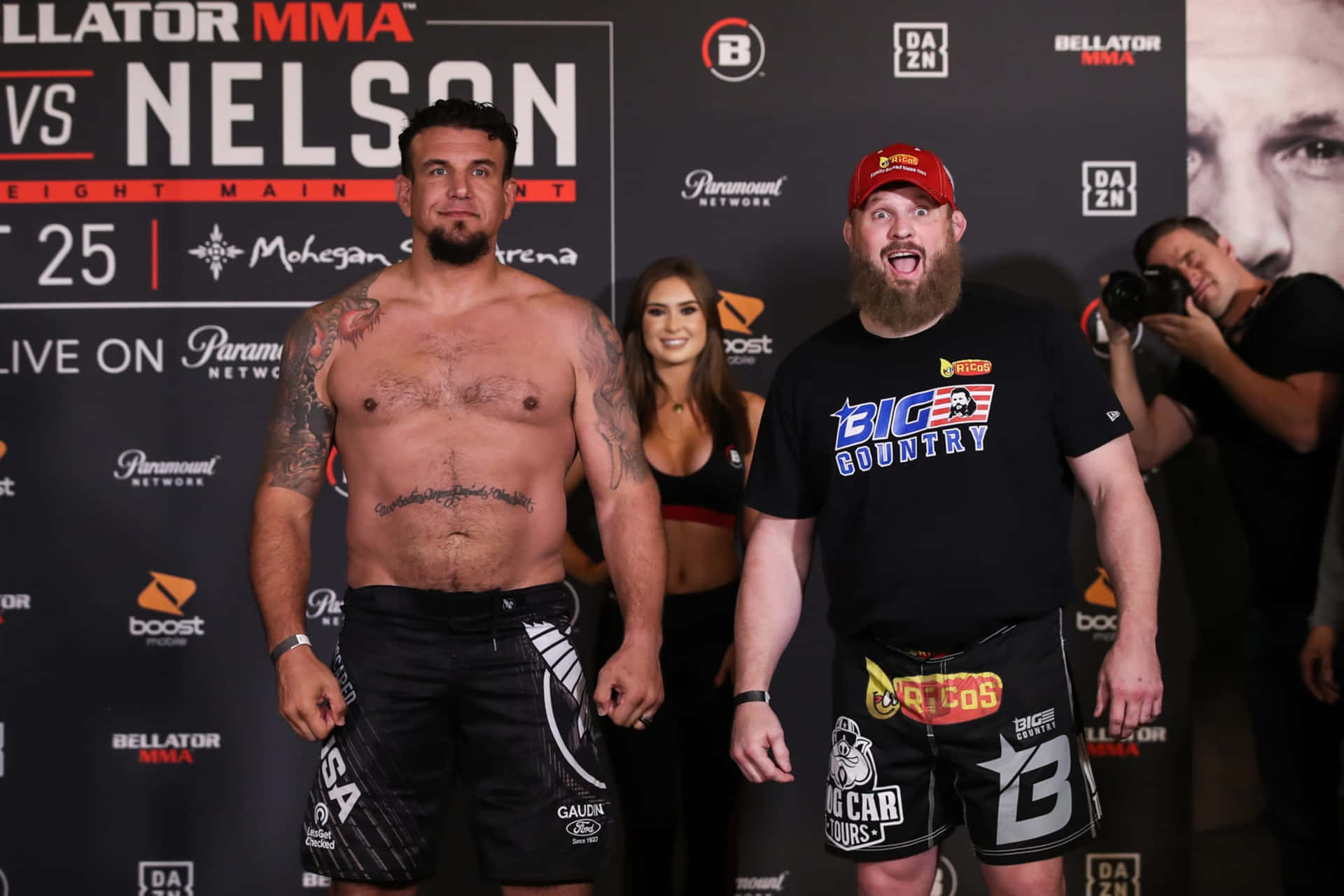 Frank Mir And Roy Nelson Background