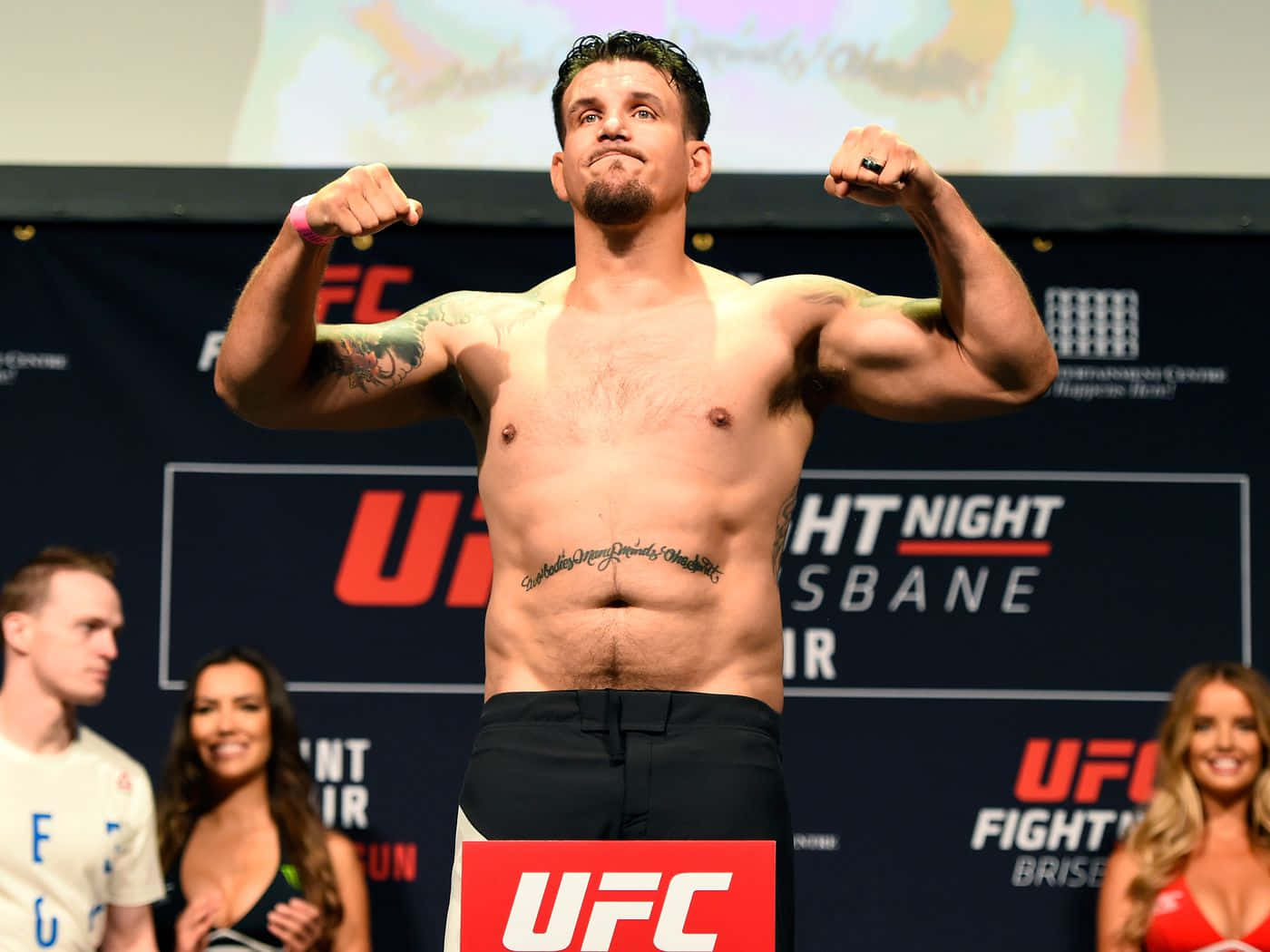 Frank Mir Ufc Weigh-in Background