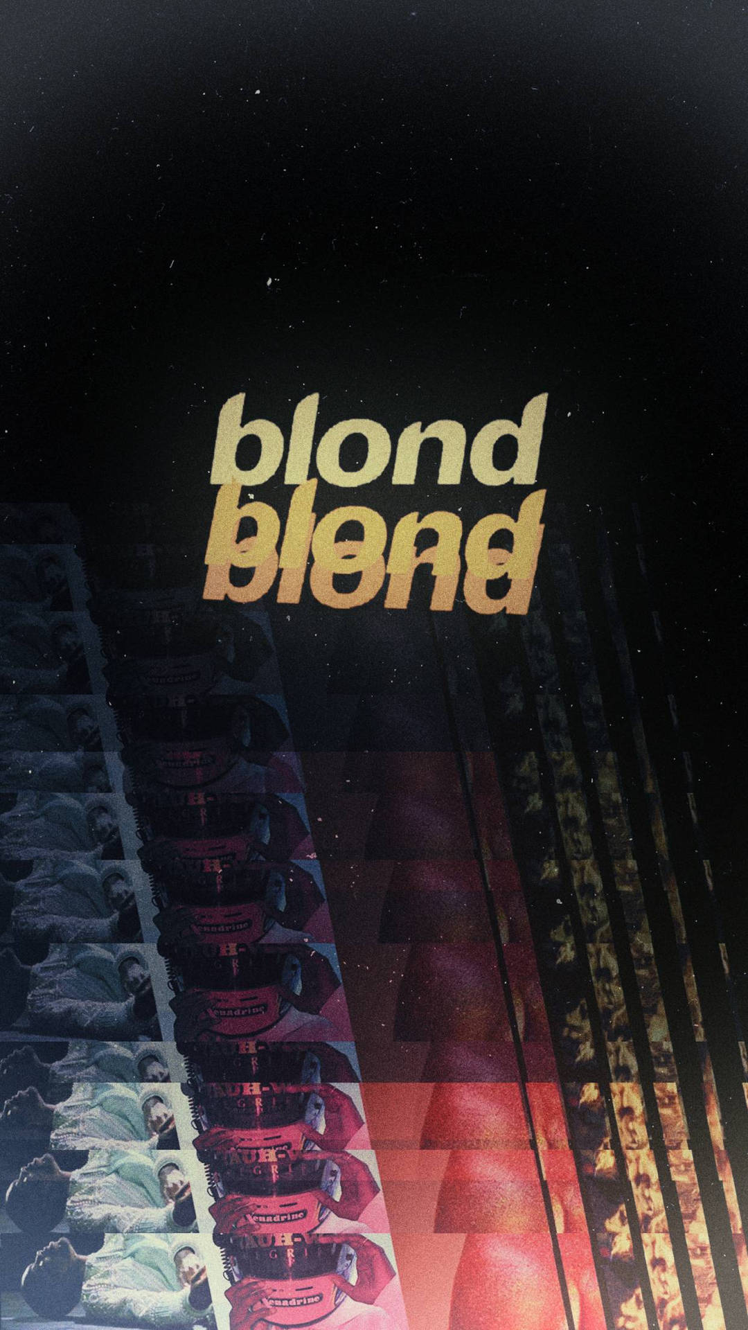 Frank Ocean Blond Artwork Background
