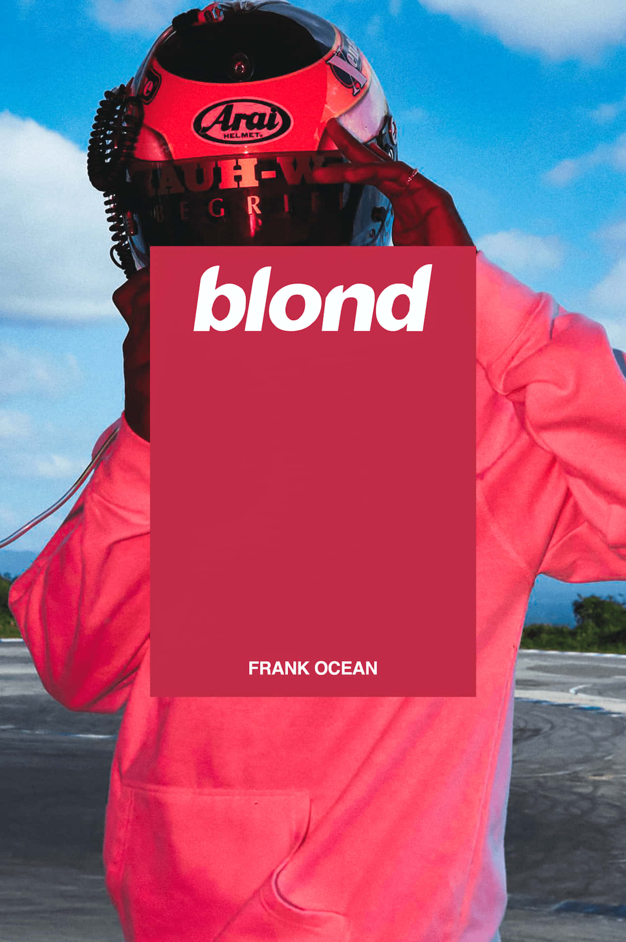 Frank Ocean - Blonde Background