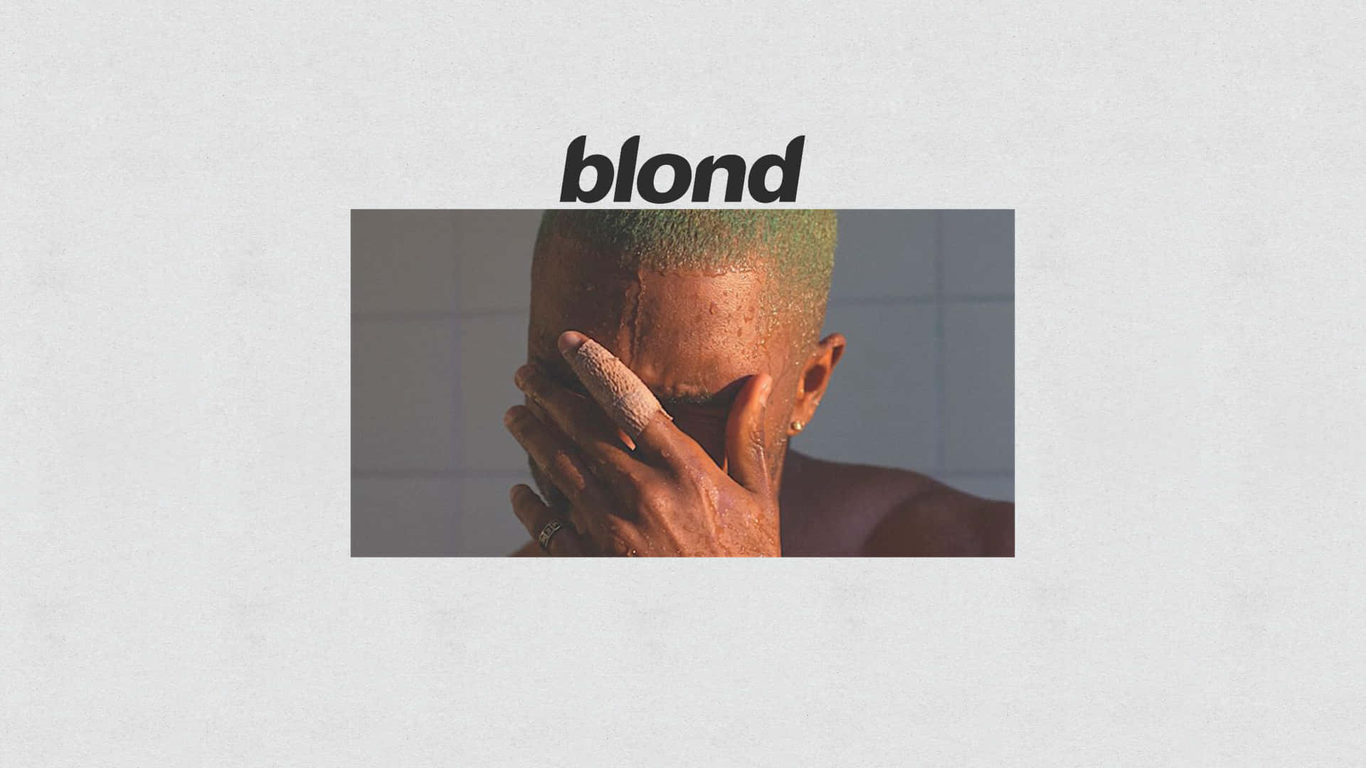 Frank Ocean Enjoying A Summer Day With His Laptop Background