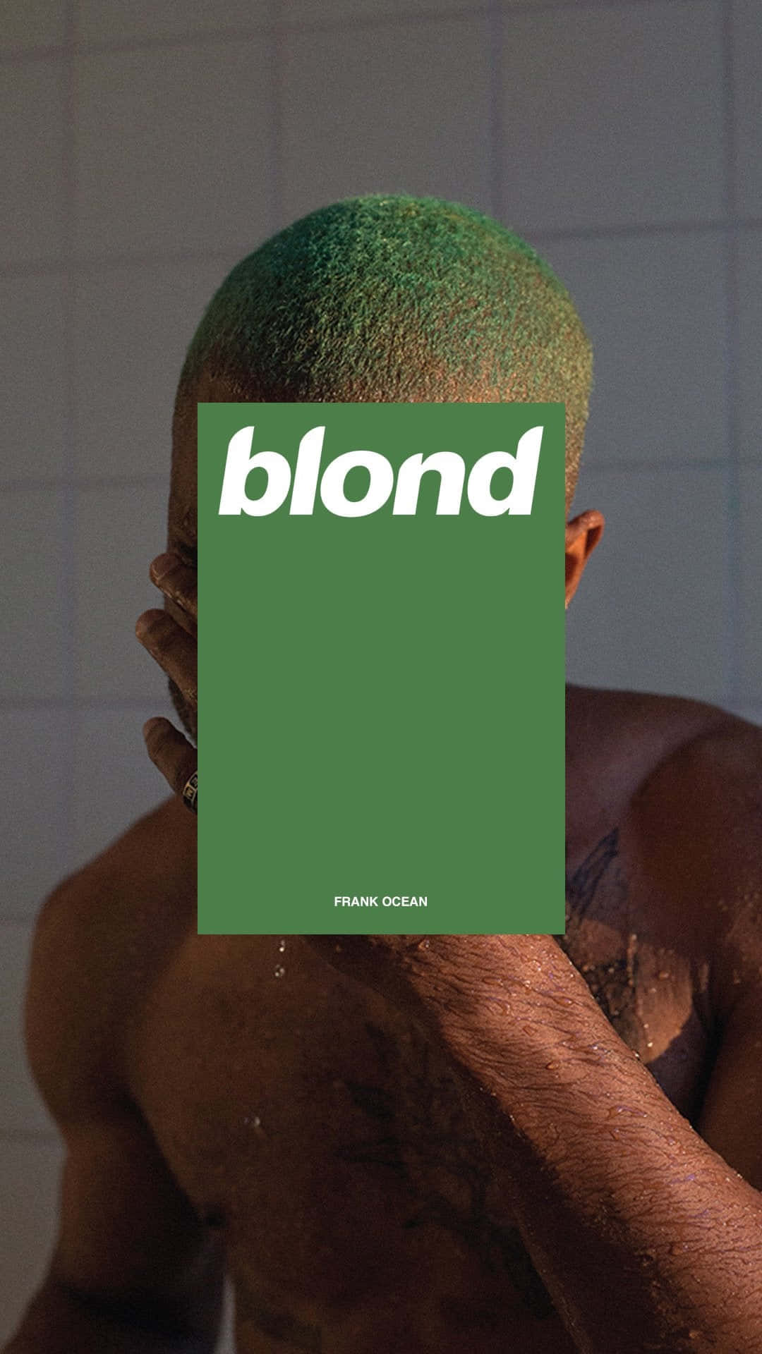 Frank Ocean In His Critically Acclaimed 2016 Album Blonde Background