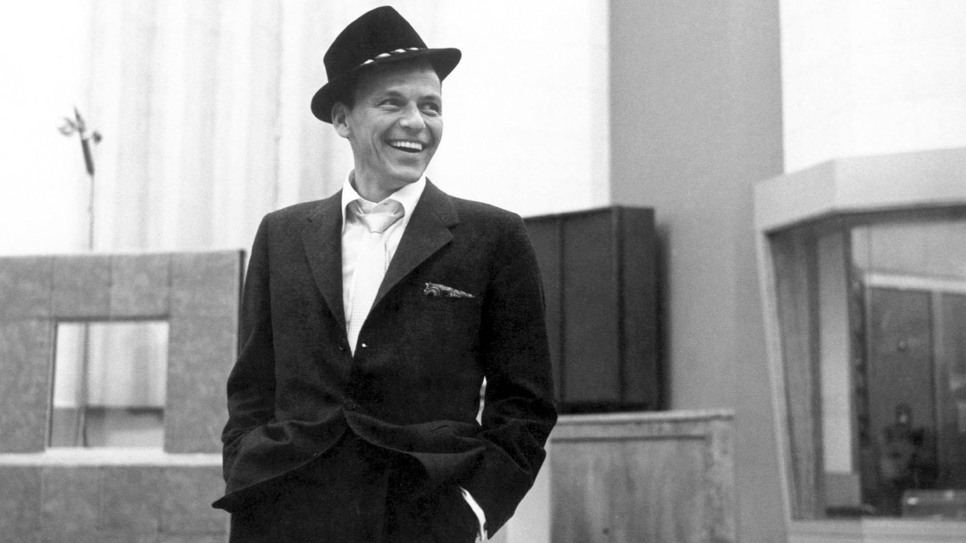 Frank Sinatra Smiling