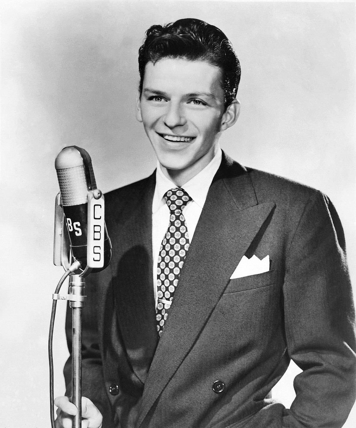 Frank Sinatra Vintage Photograph Background