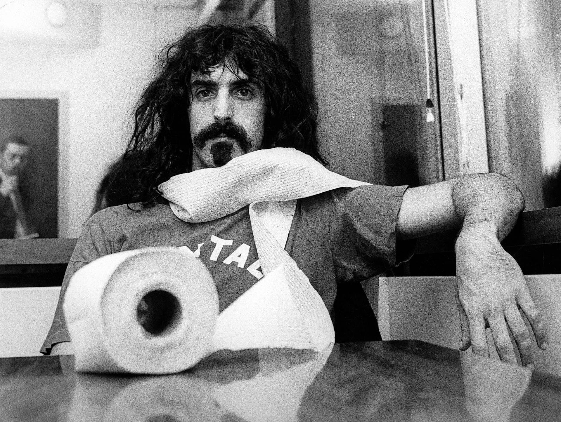 Frank Zappa Bandage Roll Background