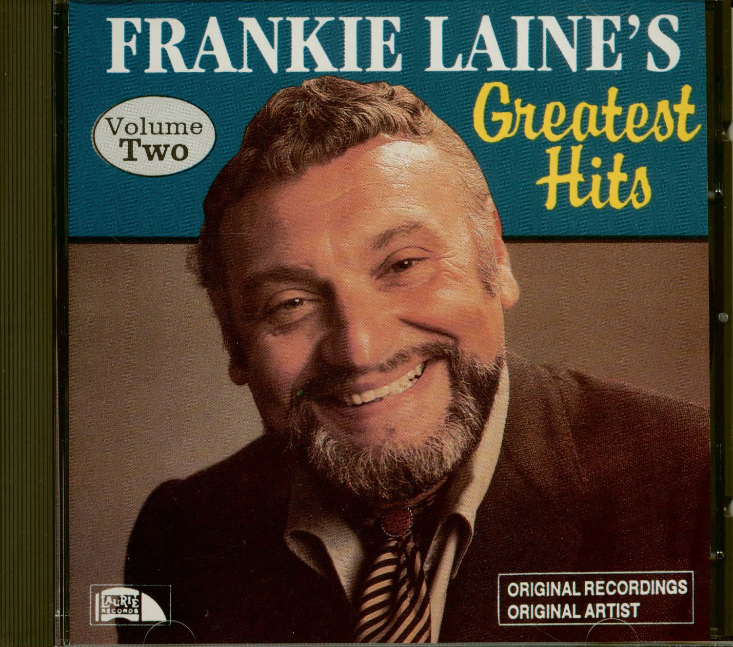 Frankie Laine's Greatest Hits Volume Two Album Cover Background