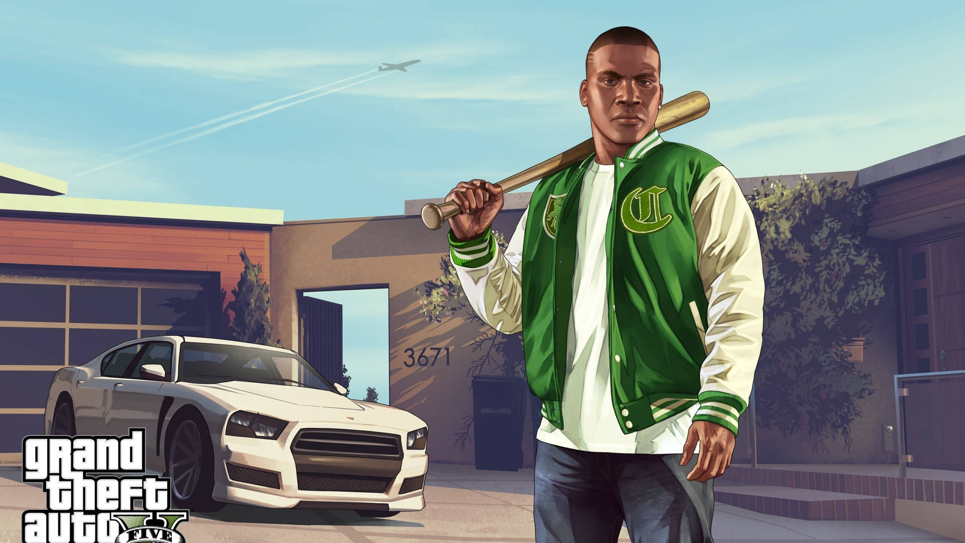 Franklin Clinton Grand Theft Auto Five Background
