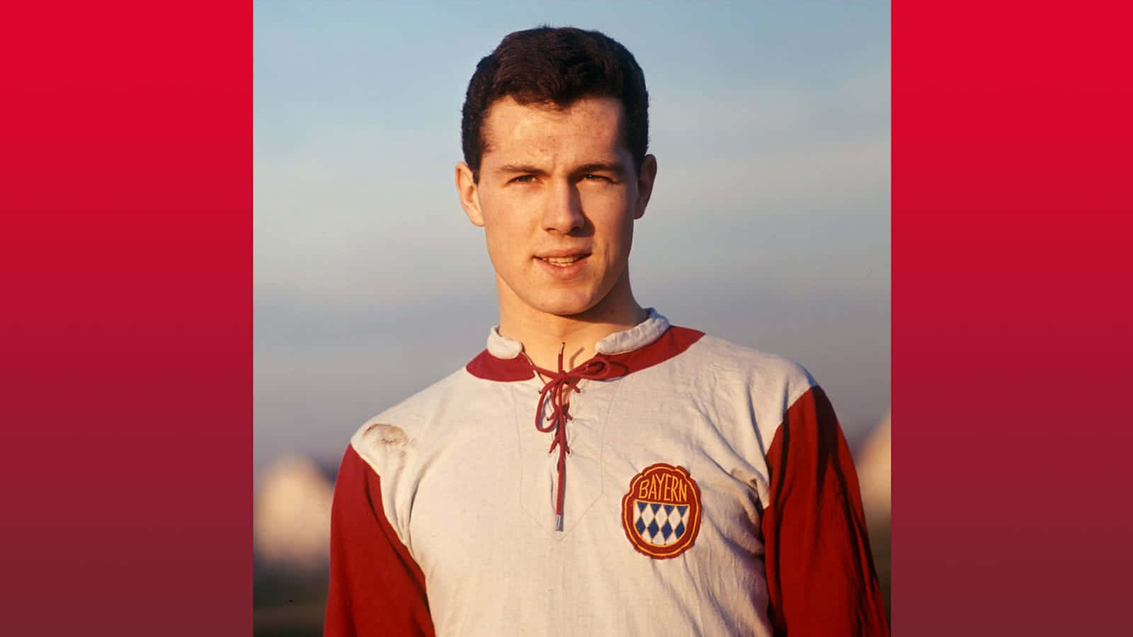 Franz Beckenbauer Closeup Shot Background