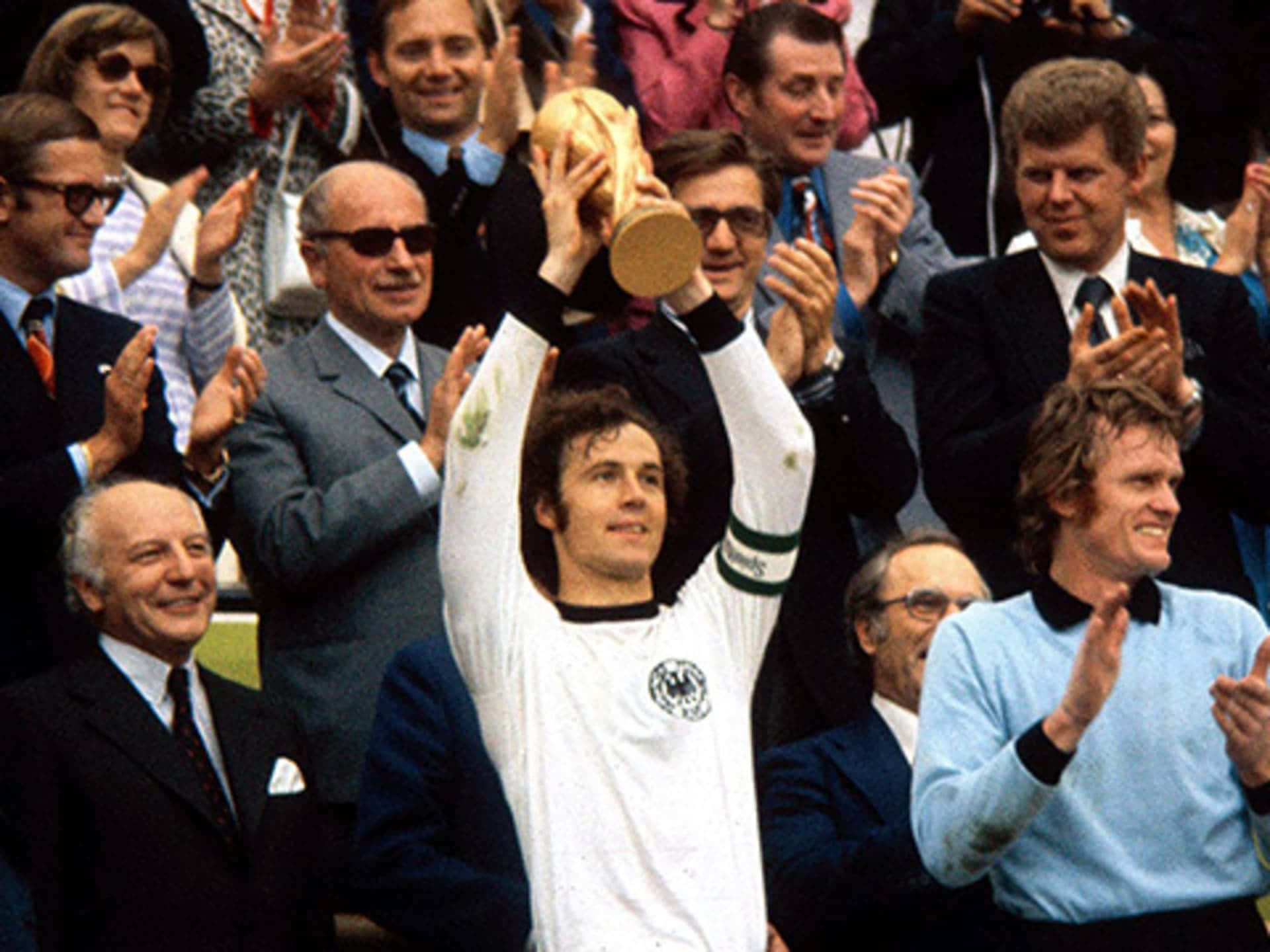 Franz Beckenbauer European Cup Winner Background