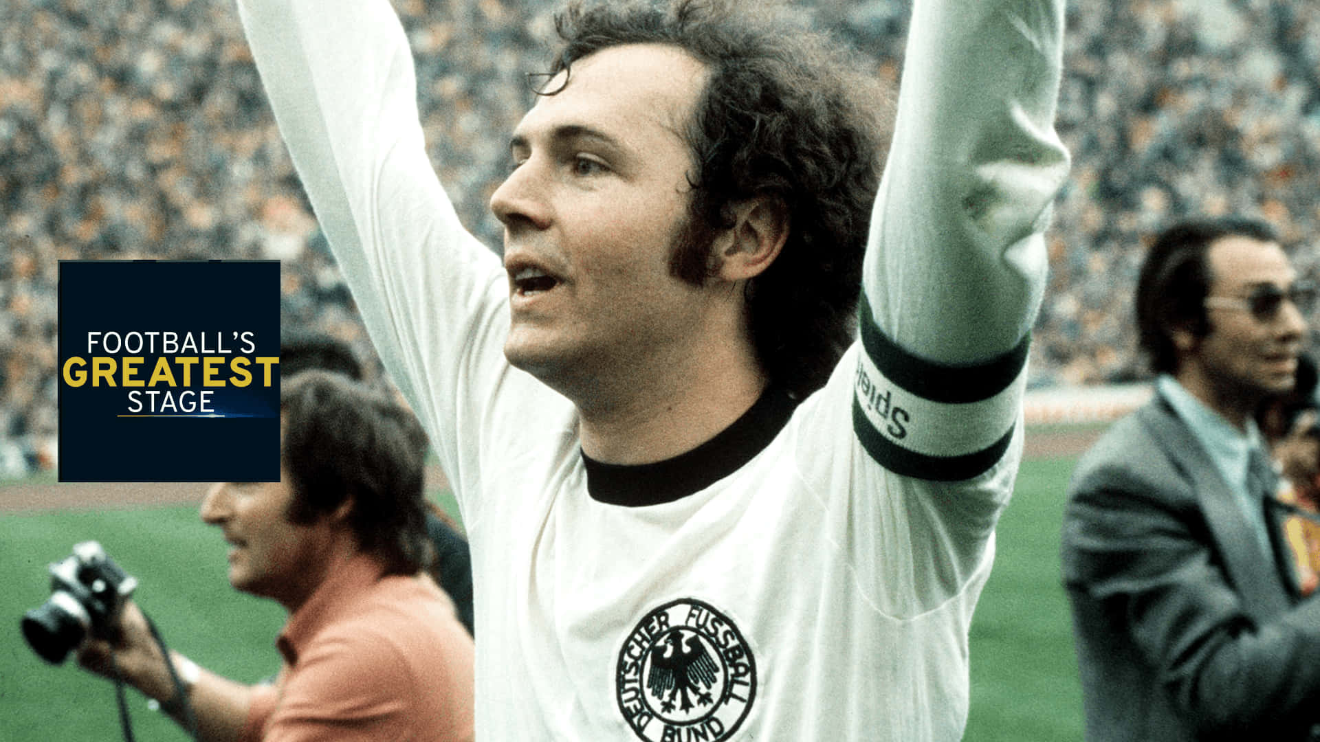 Franz Beckenbauer Legendary Soccer Player Background