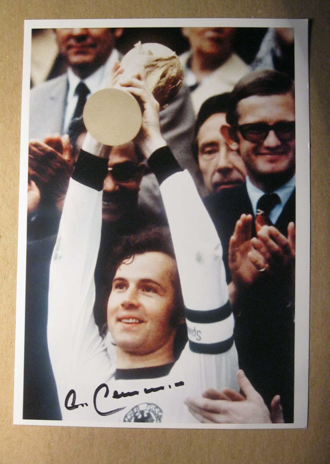 Franz Beckenbauer Vintage Photo Background
