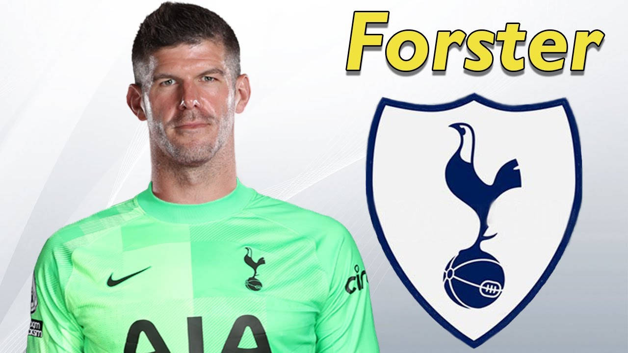 Fraser Forster Tottenham Logo White Background