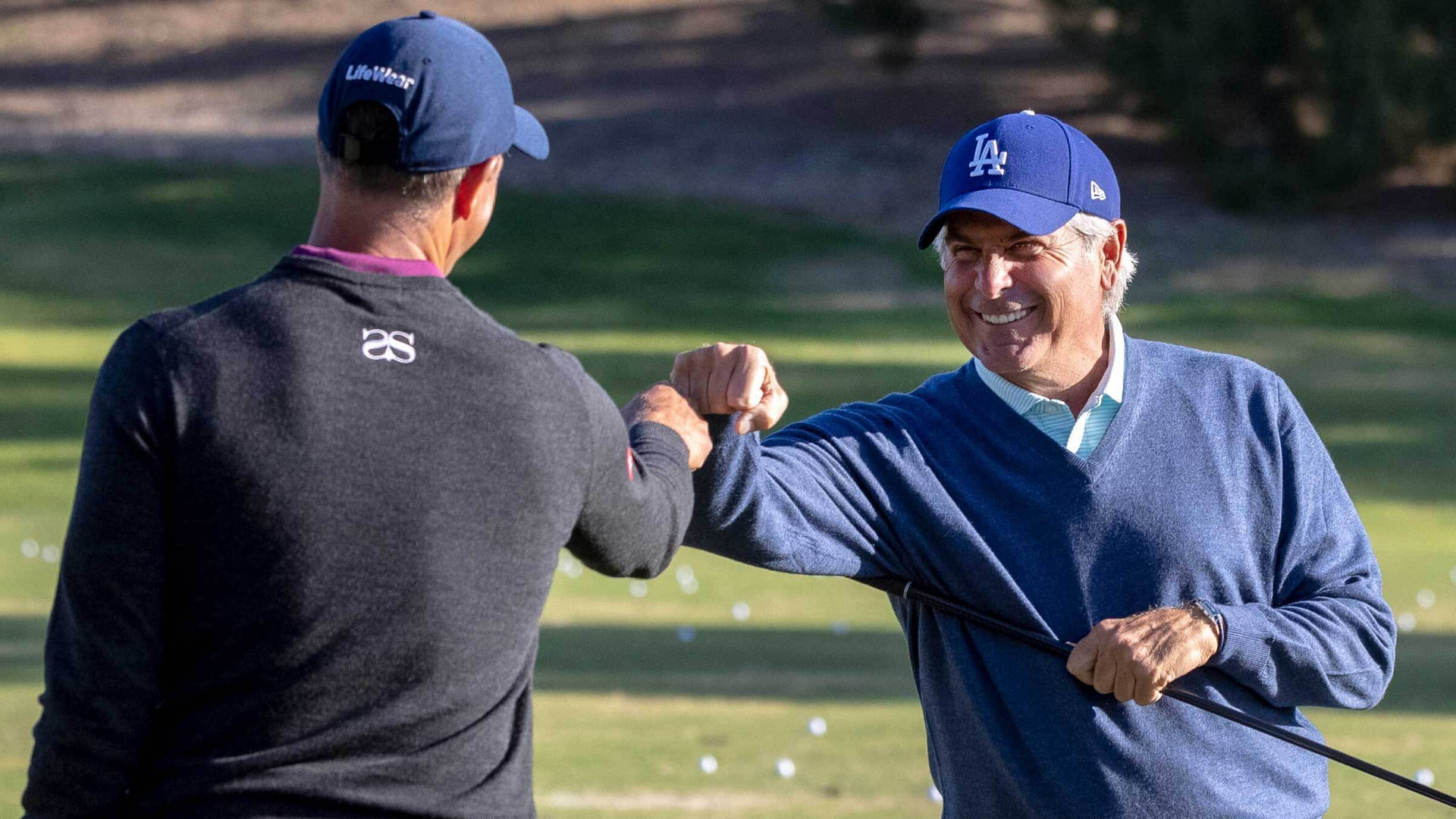 Fred Couples And Adam Scott Background