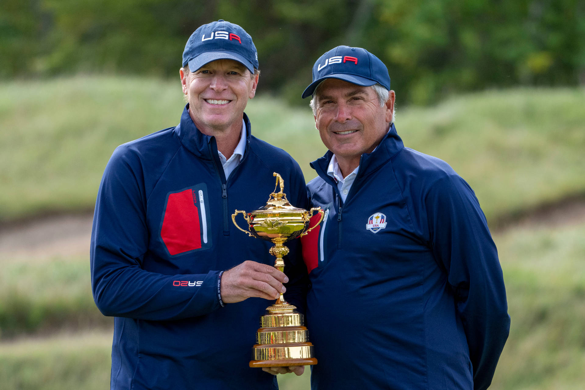 Fred Couples And Steve Stricker Background