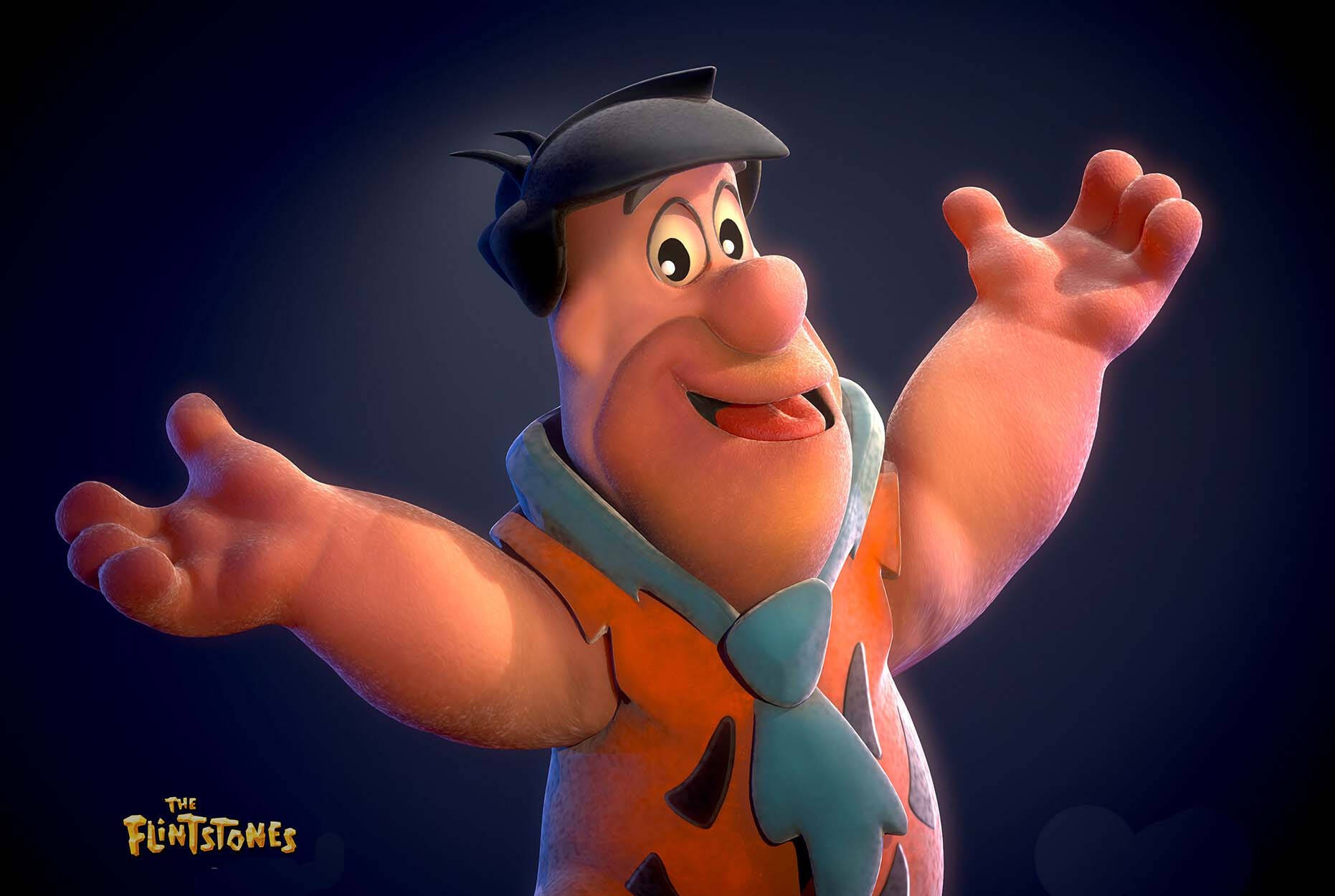 Fred Flintstone 3d Model