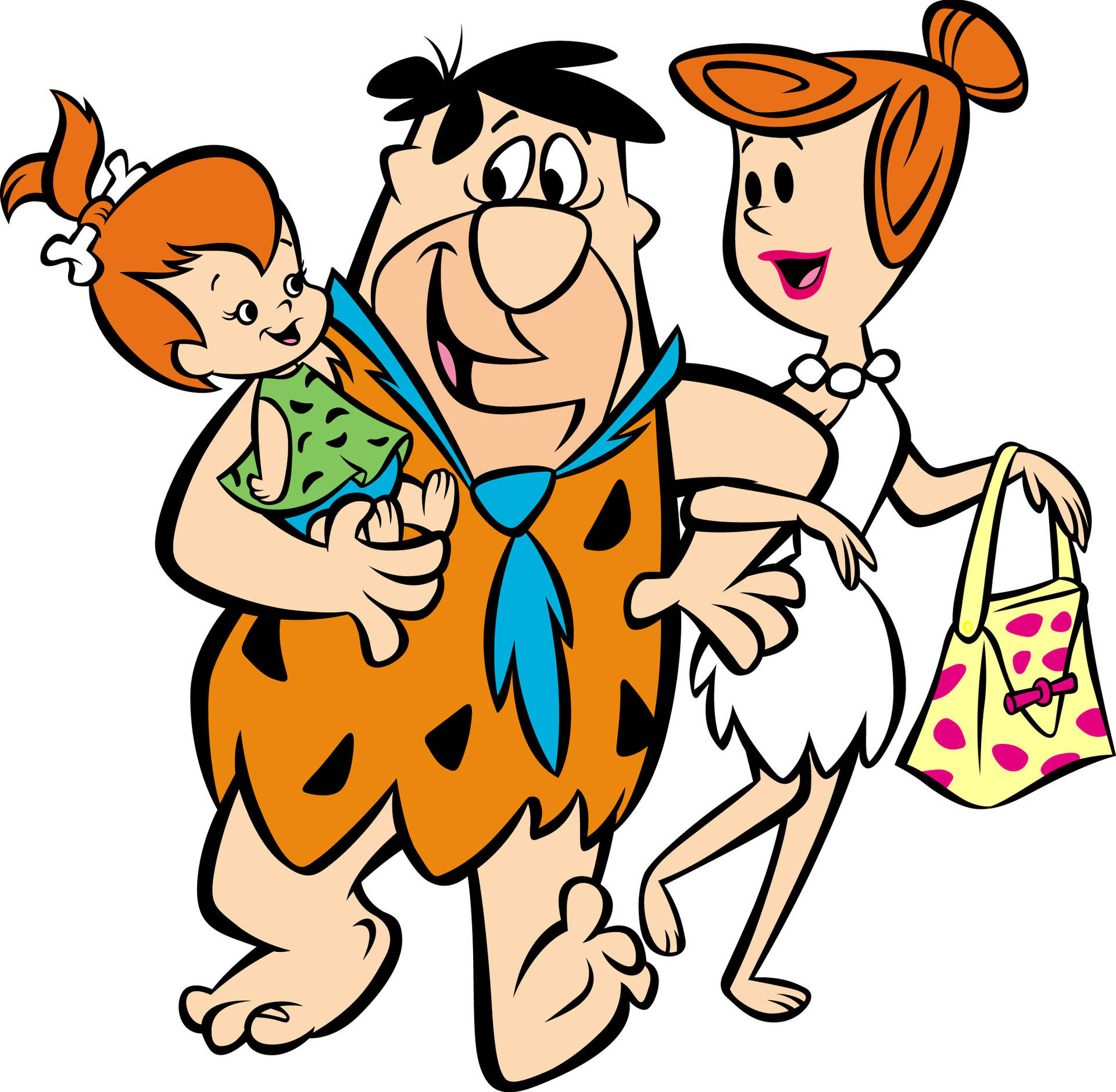 Fred Flintstone And Family